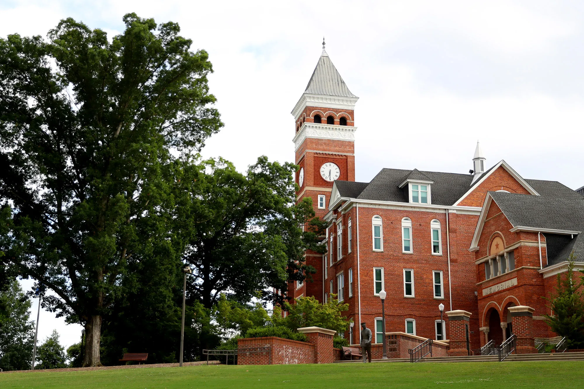 The Clemson University campus in Clemson, South Carolina.