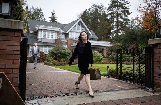 Huawei CFO’s Life on Bail: Private Dining, Jet Charter and More