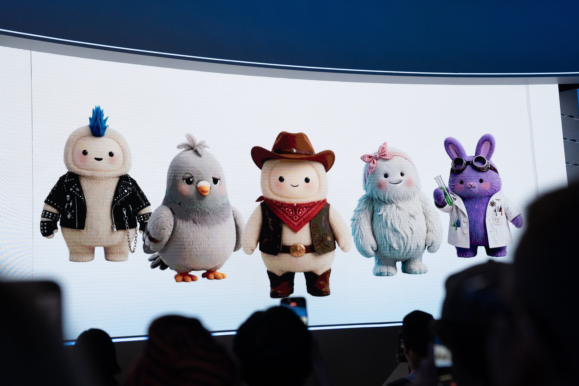 Avatars for Muse, Meta's AI Agent.