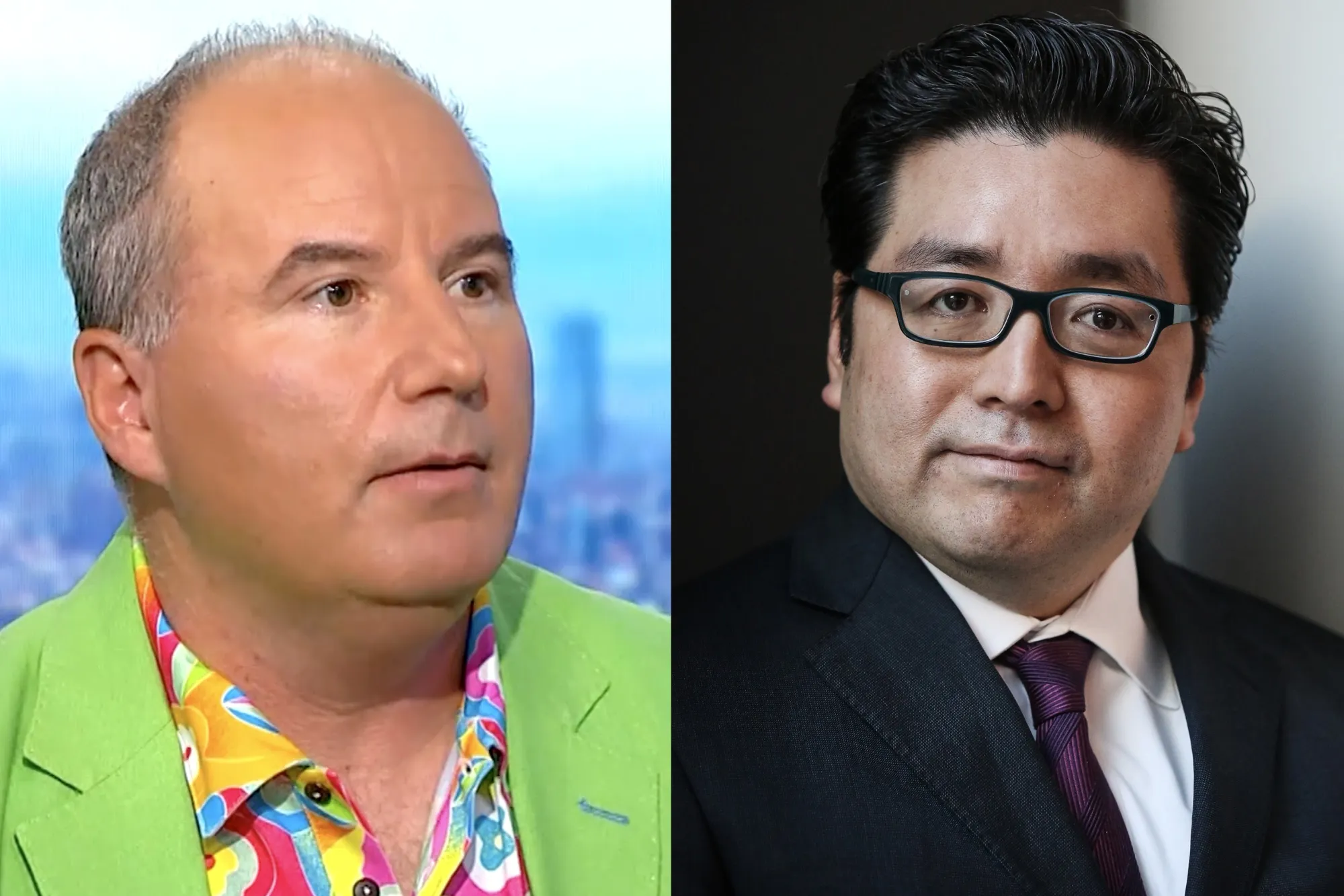 Dan Ives, left, and Tom Lee, right