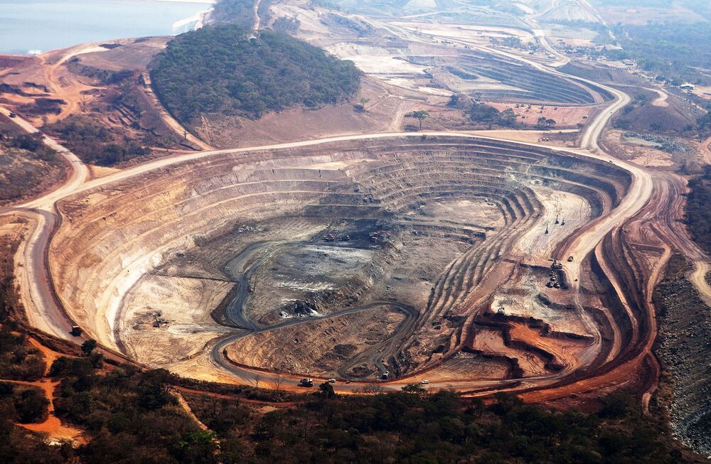 The Mutanda copper mine in Katanga province, Democratic Republic of Congo, in 2012.