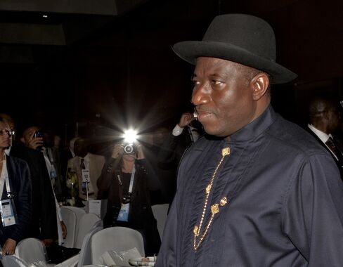 Nigerian President Goodluck Jonathan