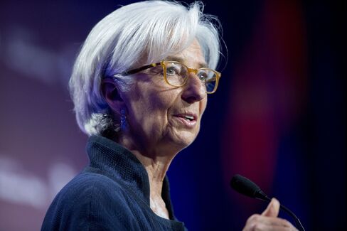 IMF Managing Director Christine Lagarde