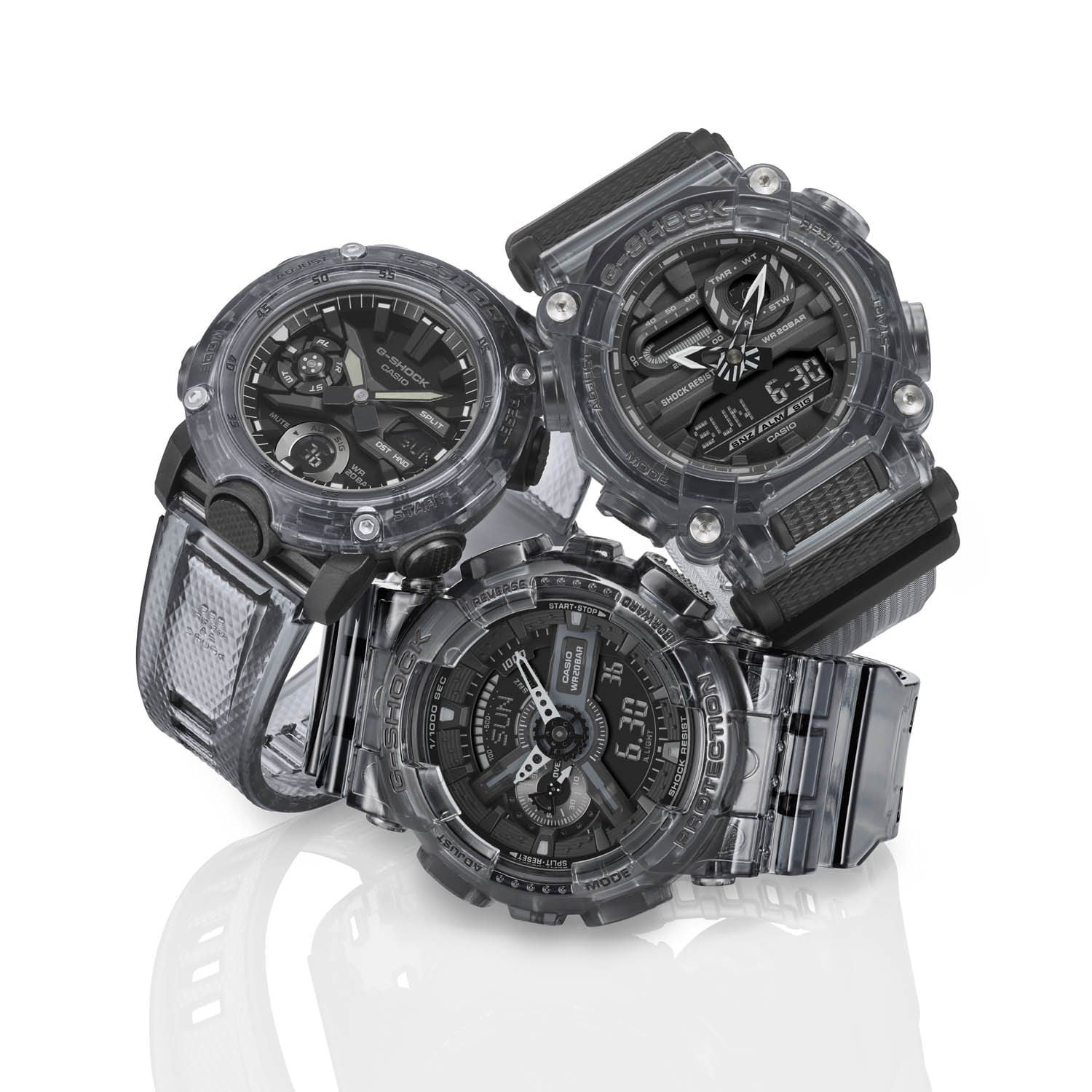 G shock clearance with sapphire glass