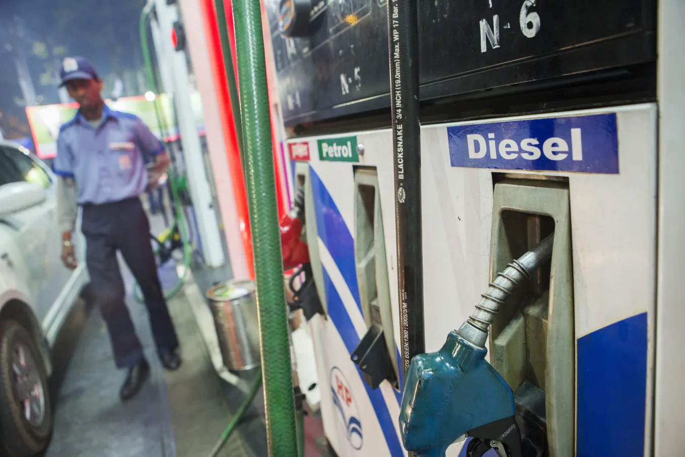 General Images Of Hindustan Petroleum Gas Stations Ahead Of Company Earnings