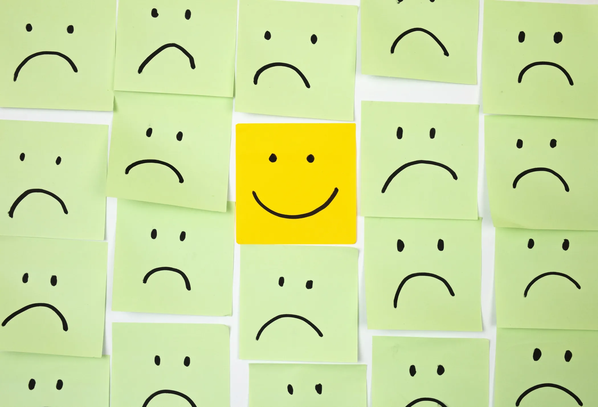 The world doesn’t necessarily smile with you.