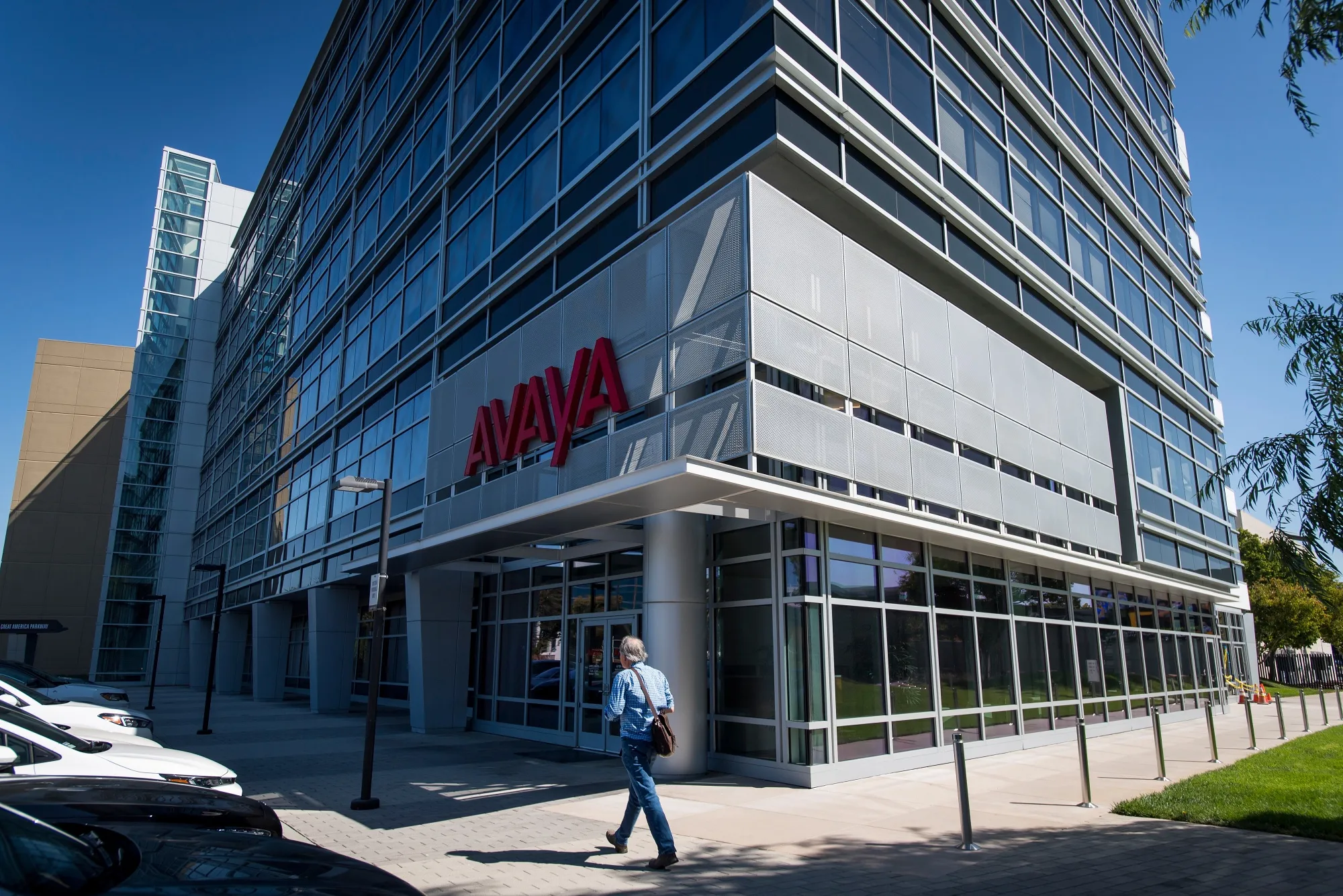 Avaya Holdings&nbsp;headquarters in Santa Clara, California.