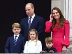 The Duke and Duchess of Cambridge and their children.