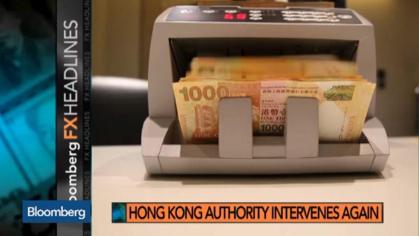 Watch Hong Kong Authority Intervenes Again - Bloomberg