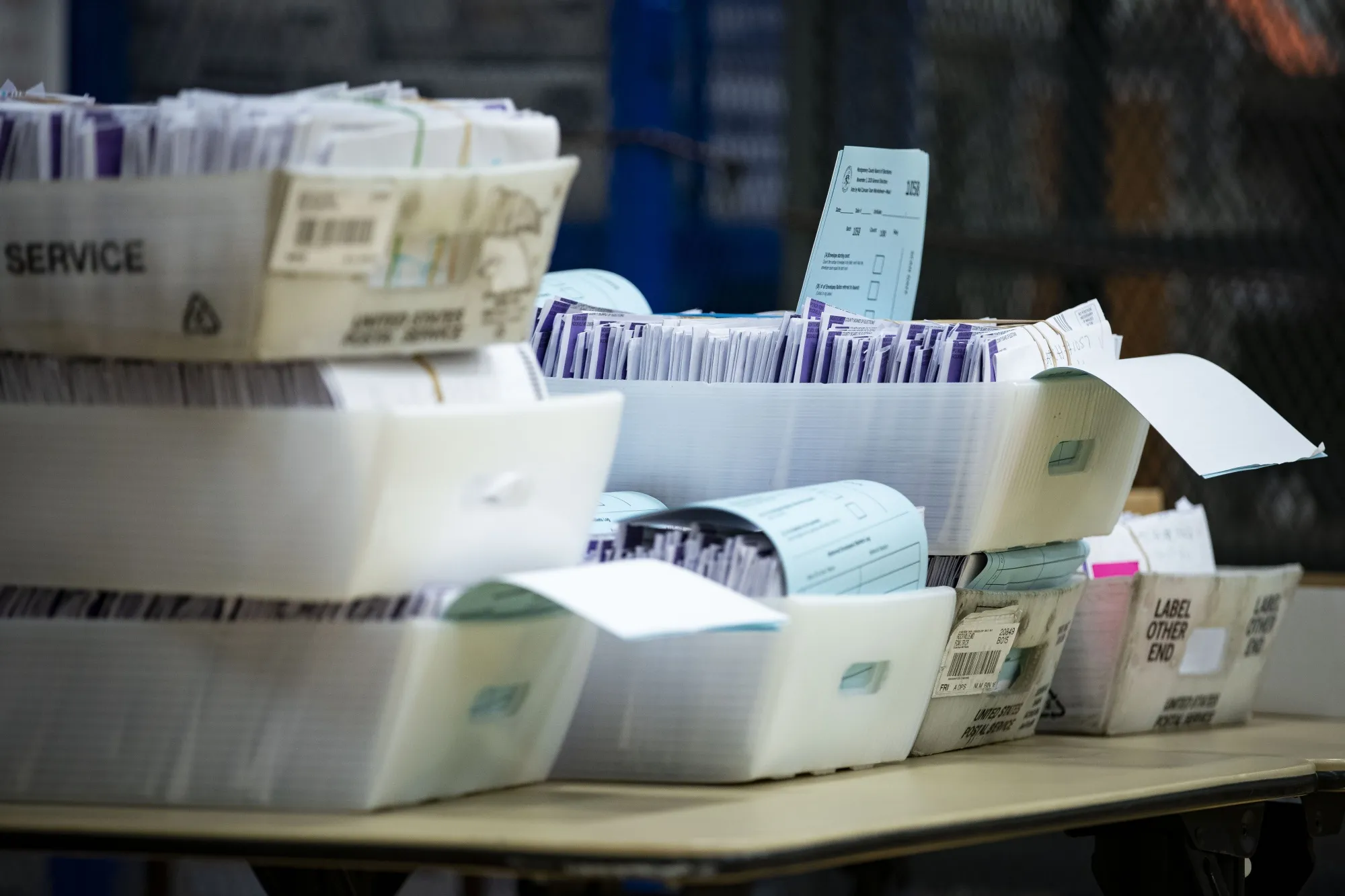 Mail-In Ballots Processed Ahead Of Presidential Election
