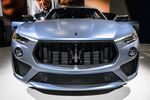 A custom Maserati SpA Levante S Q4 GranSport sports utility vehicle (SUV) is displayed during the 2019 New York International Auto Show (NYIAS) in New York, U.S., on Wednesday, April 17, 2019. The NYIAS, North America's first and largest-attended auto show dating back to 1900, showcases an incredible collection of cutting-edge design and extraordinary innovation.