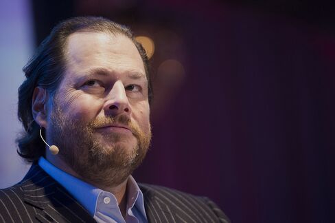 Marc Benioff, chairman and chief executive officer of Salesforce.com.