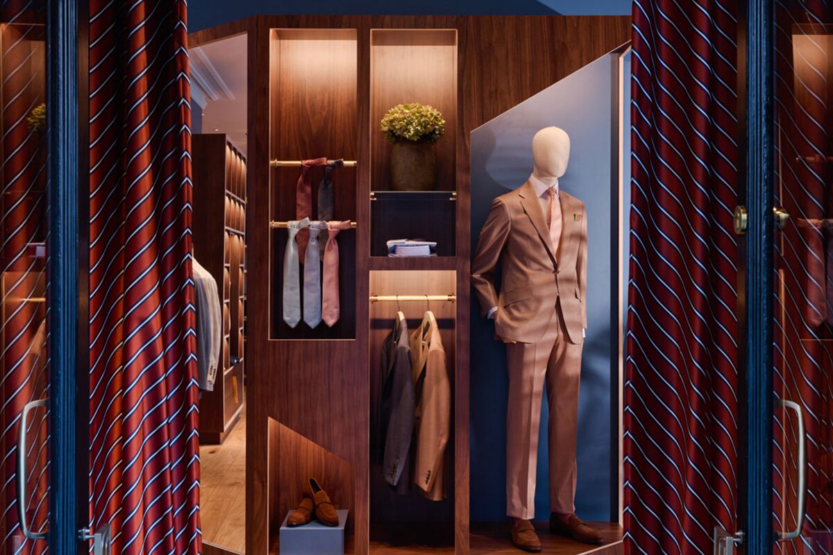 Richard James Tailors Opens New Savile Row Flagship for Colorful