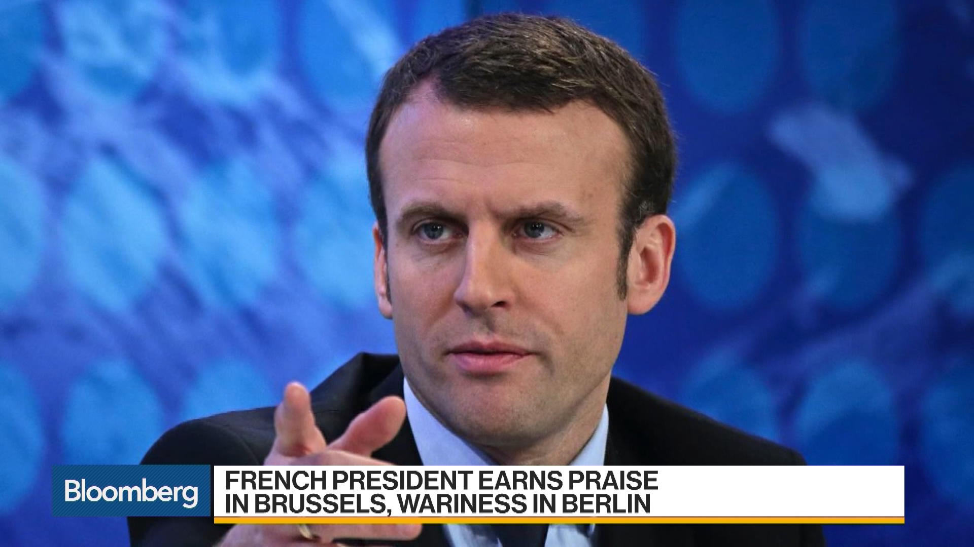 Macron Lays Out Vision Of A Europe Fit For Globalized World - Bloomberg