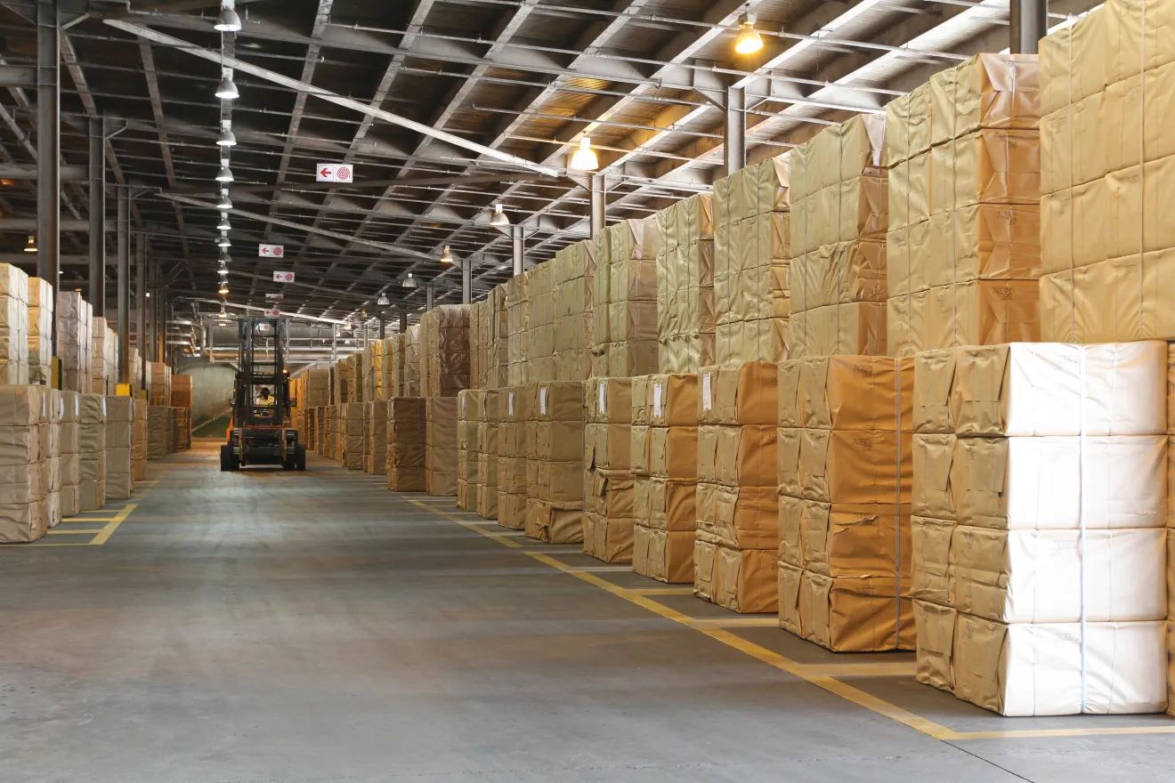Wood Pulp Mill Operated By World's Biggest Producer Sappi Ltd.