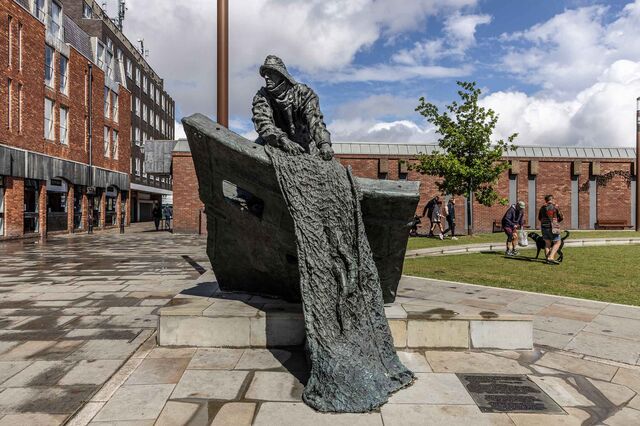 The Fishermen’s Memorial.