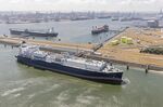 GasLog Hong Kong LNG vessel docked at Rotterdam's Gate LNG terminal July 17,&nbsp;2018