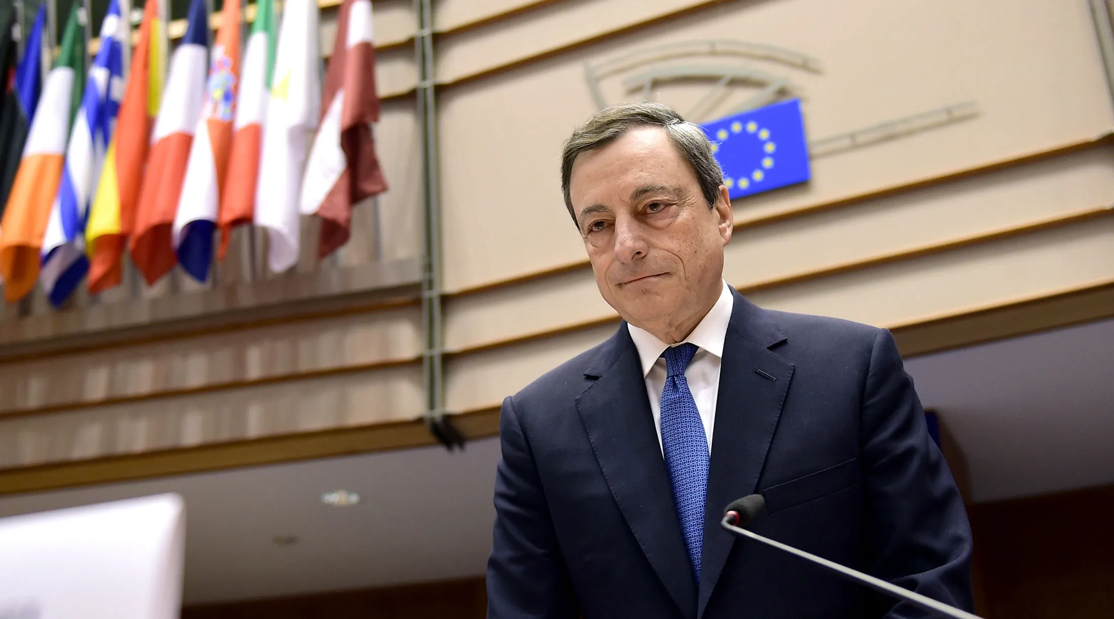 European Central Bank President Mario Draghi
