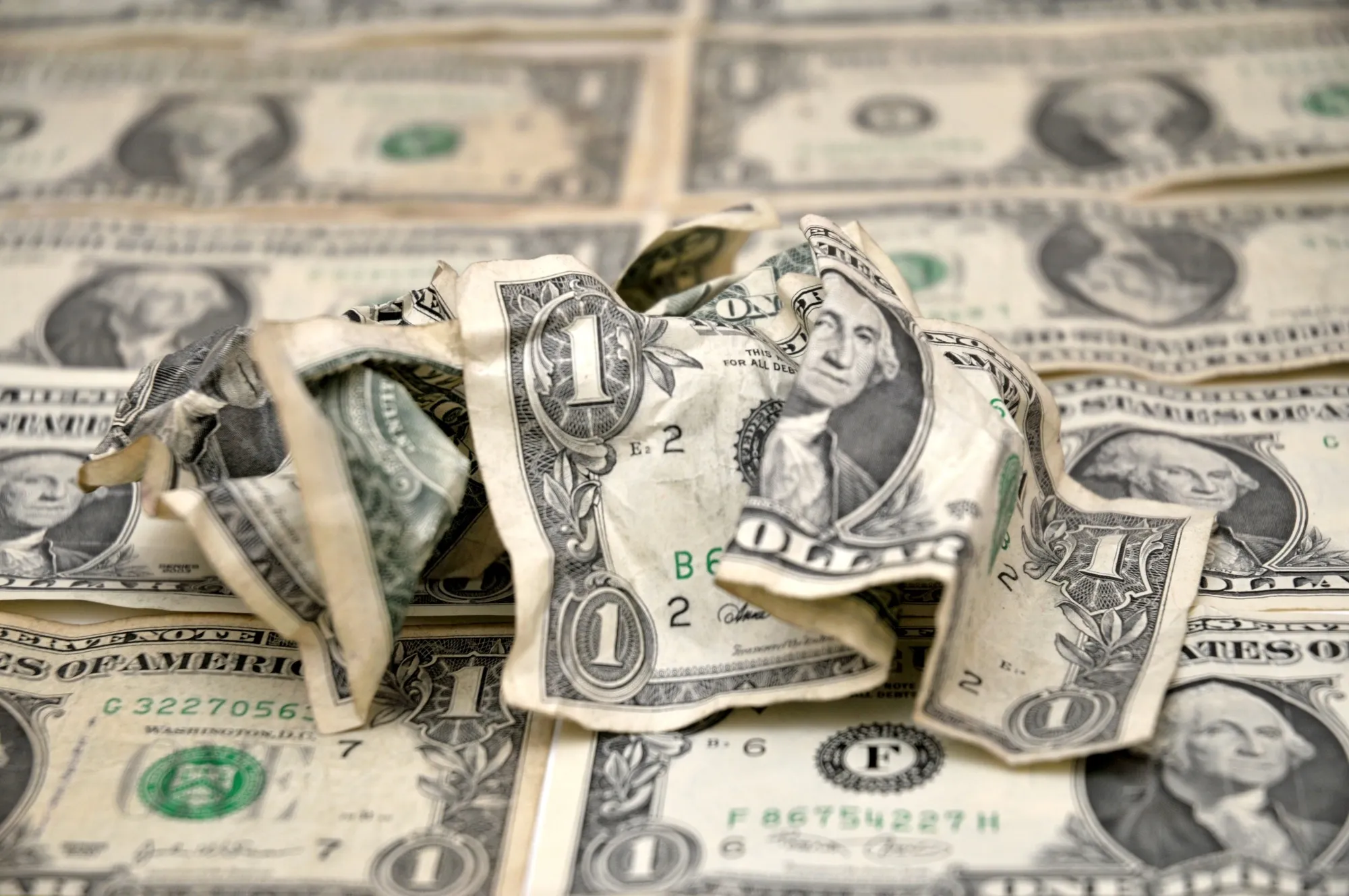 Dollar crunch.