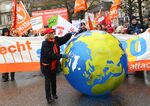 Protesters at the G20 conference in Germany on Saturday. As global institutions are strained, cities will have to choose their next steps very carefully. 