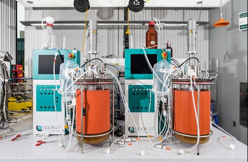 Bench-top bioreactors.