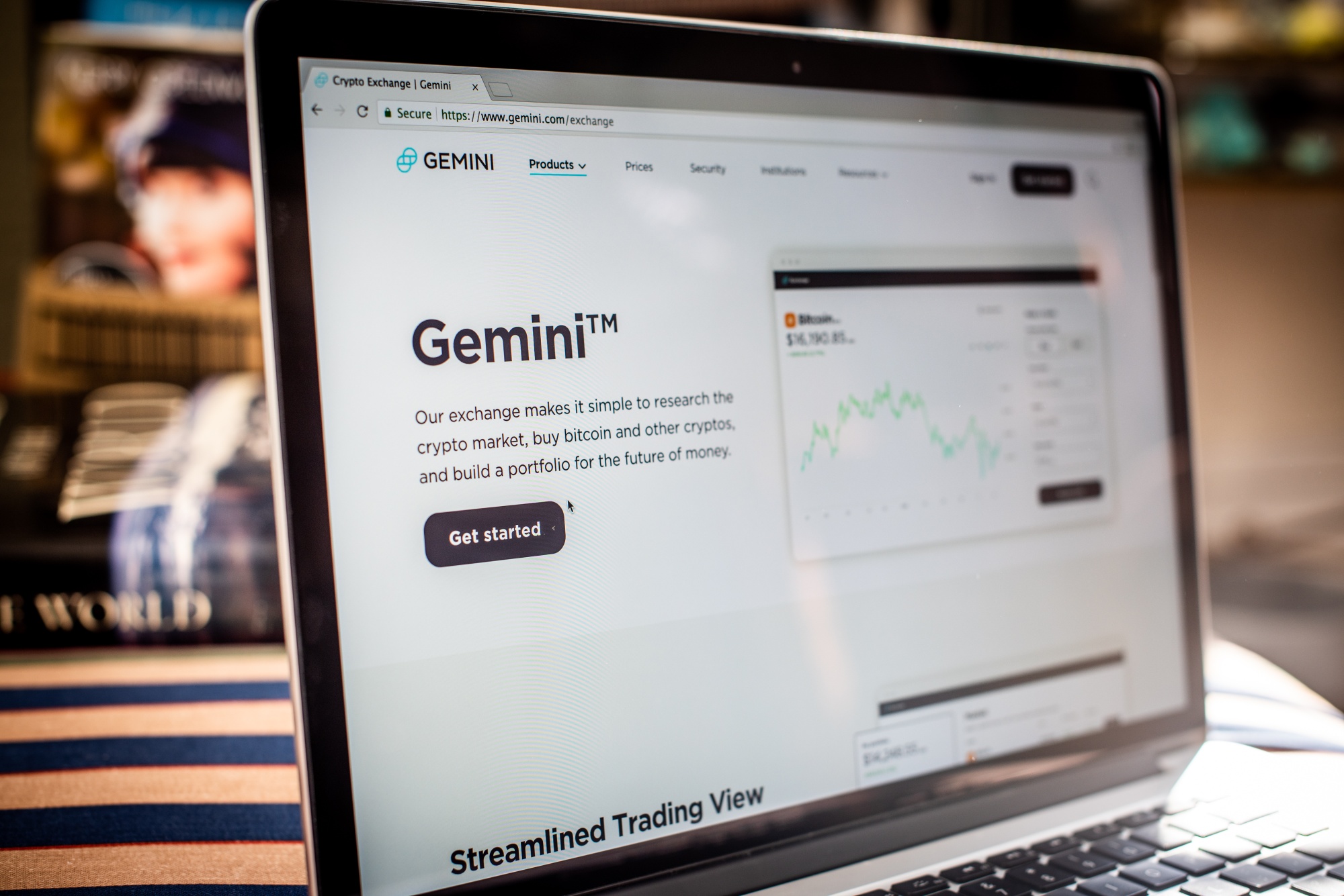 gemini trust company cryptocurrency website