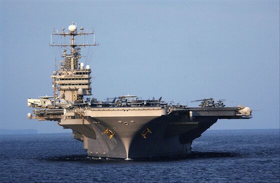 U.S. Sends Aircraft Carrier to Mideast as Warning to Iran