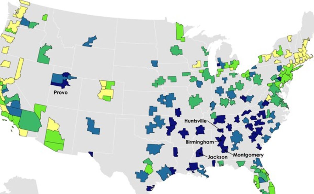 America's Most (and Least) Religious Metro Areas Bloomberg