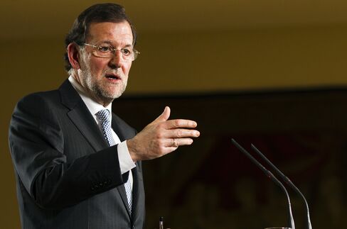 Spain's Prime Minister Mariano Rajoy