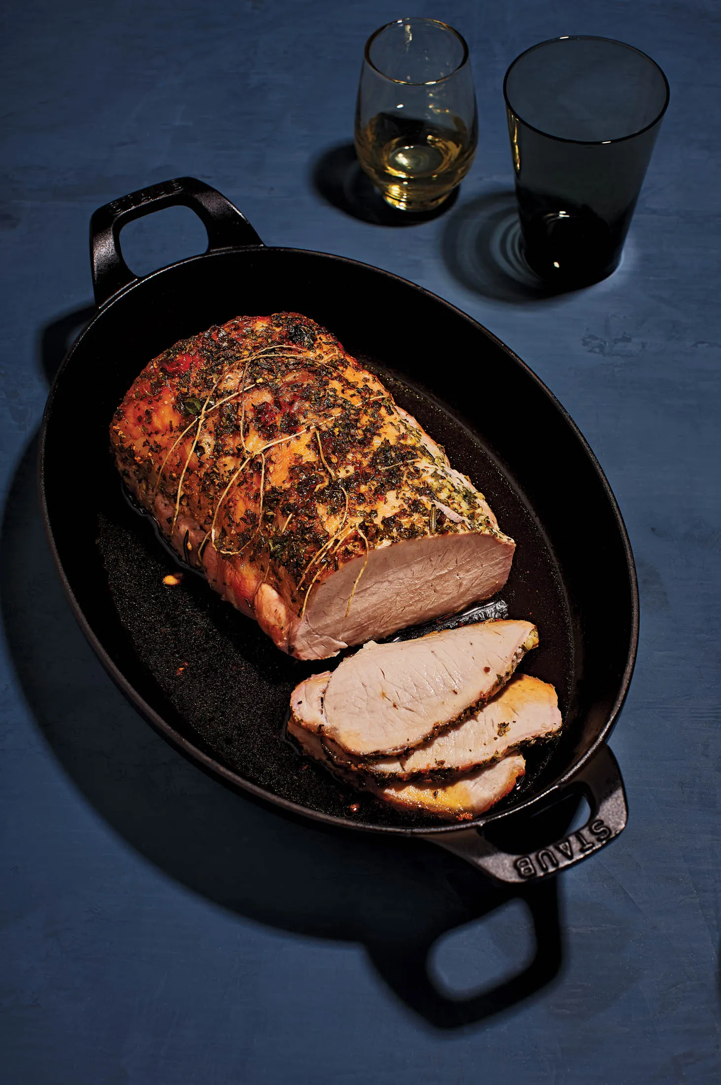 A pork roast from Jonathan Waxman kicks off our recipe daisy chain.