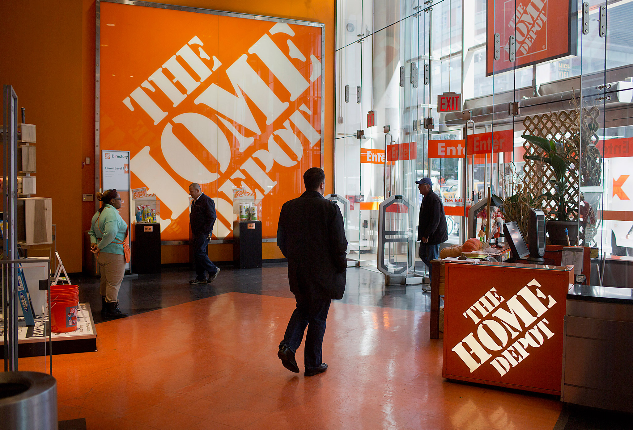 A Home Depot store in New York
