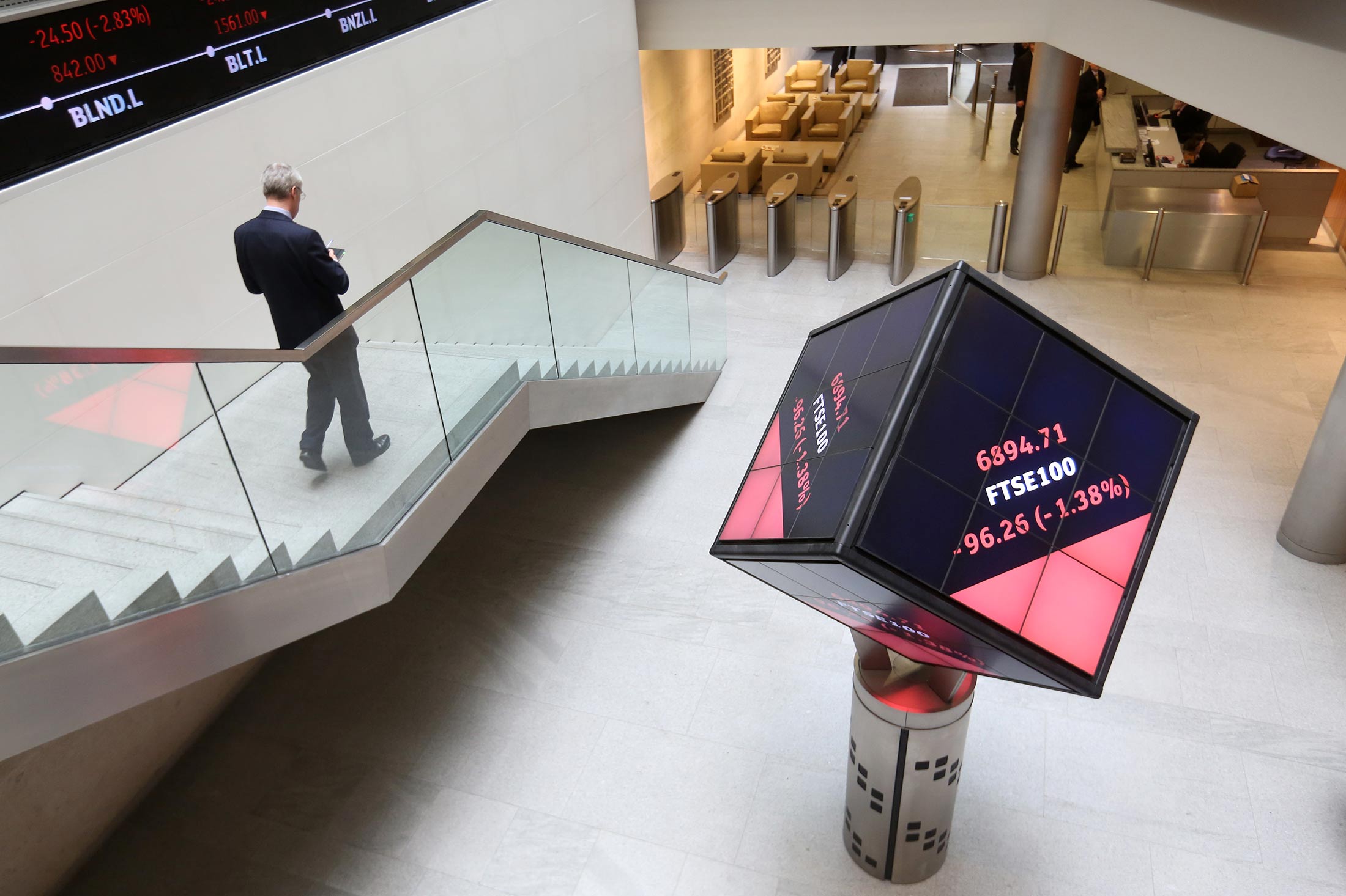 London Stock Exchange Group Plc's offices.
