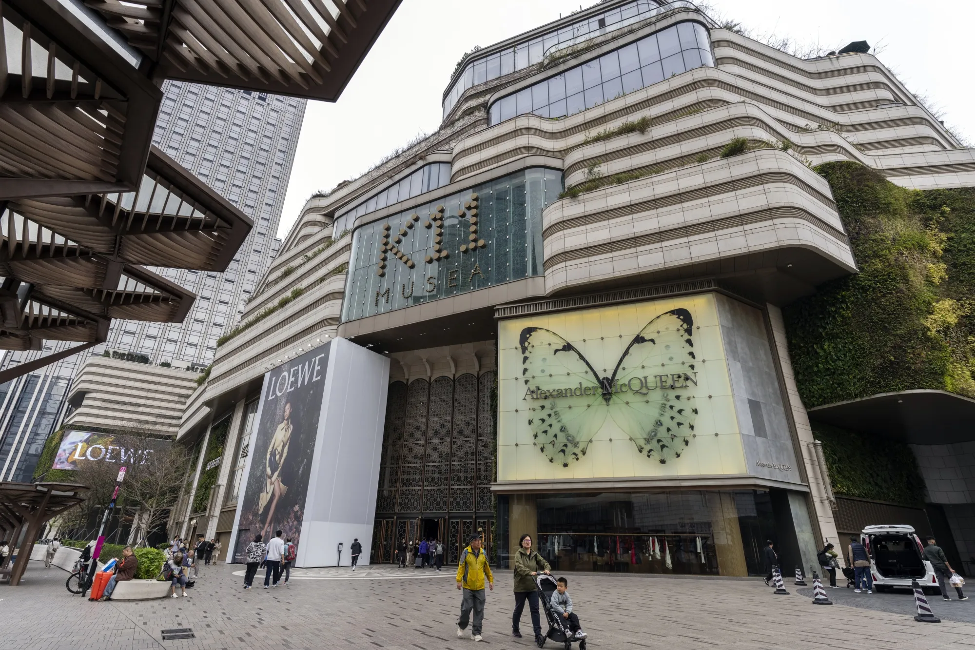 The K11 Musea mall in Hong Kong.