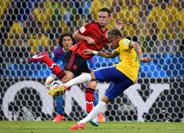 Neymar, making Brazil look like a million bucks.