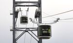 France's first urban cable car opened in Brest on November 19, 2016.