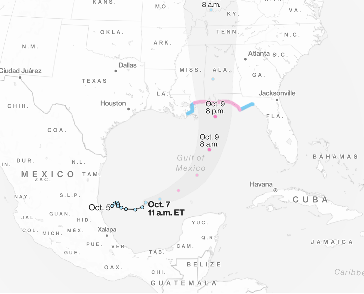 Tracking Isaias’s Latest Path