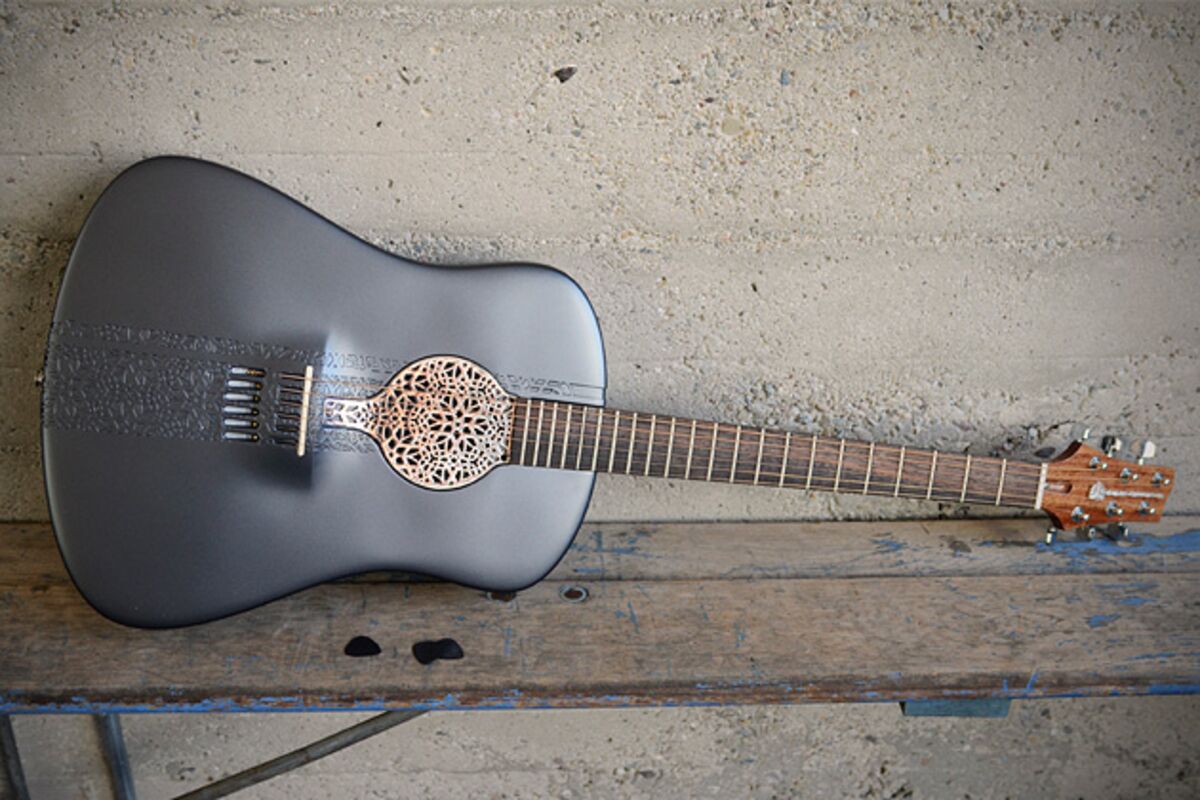 The World’s First 3D-Printed Acoustic Guitar - Bloomberg