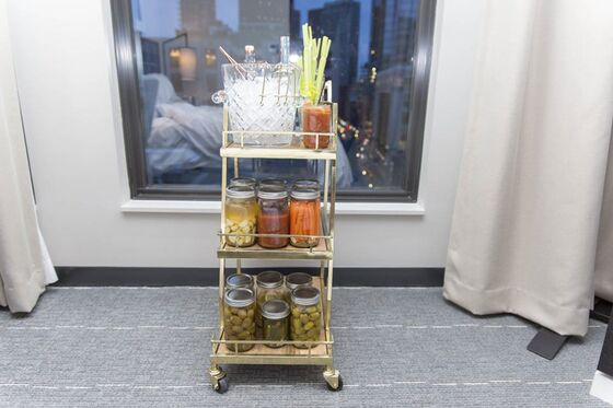 Forget the Minibar. At Fancy Hotels, the New Thing Is the Maxi-Bar