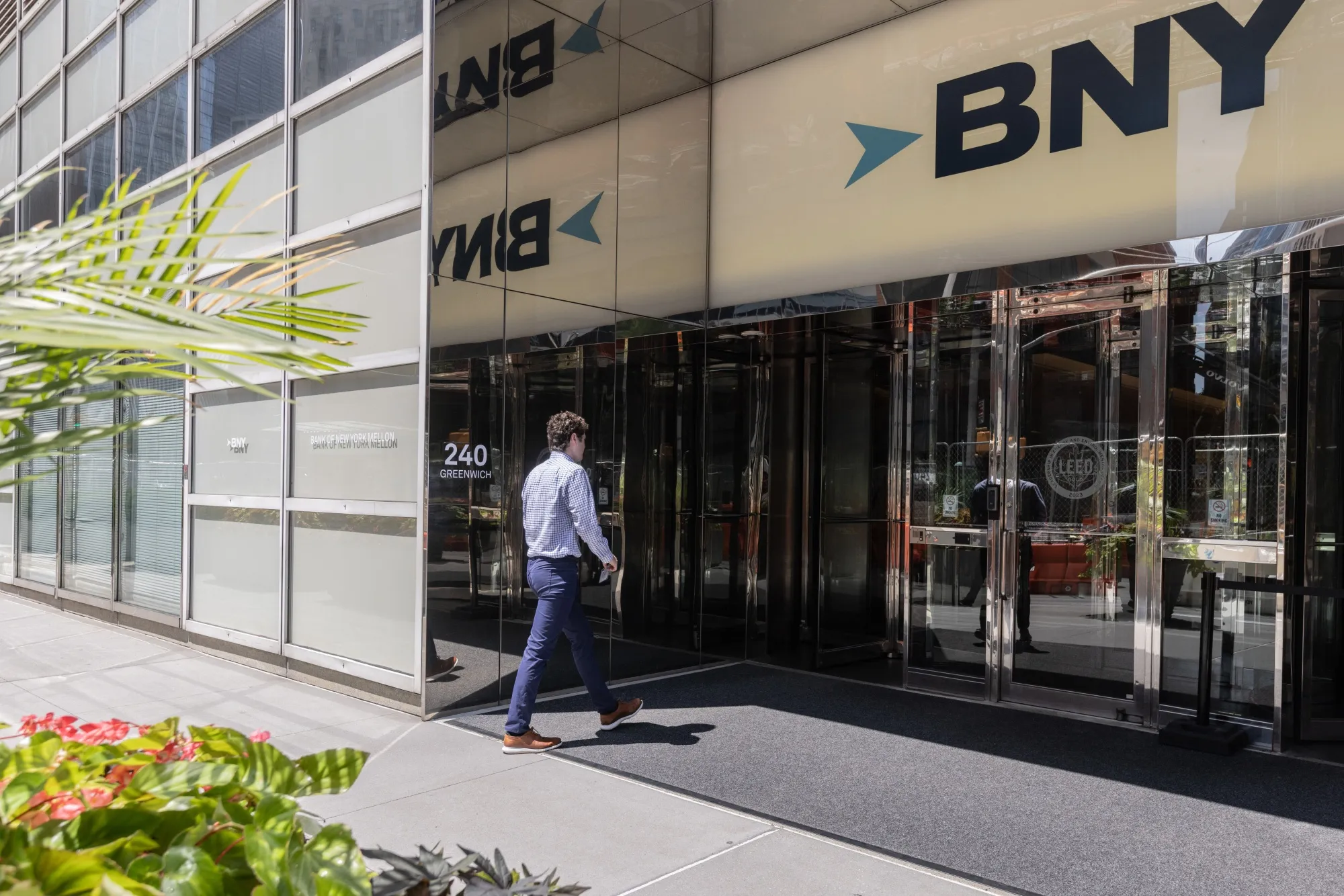 The BNY headquarters in New York.