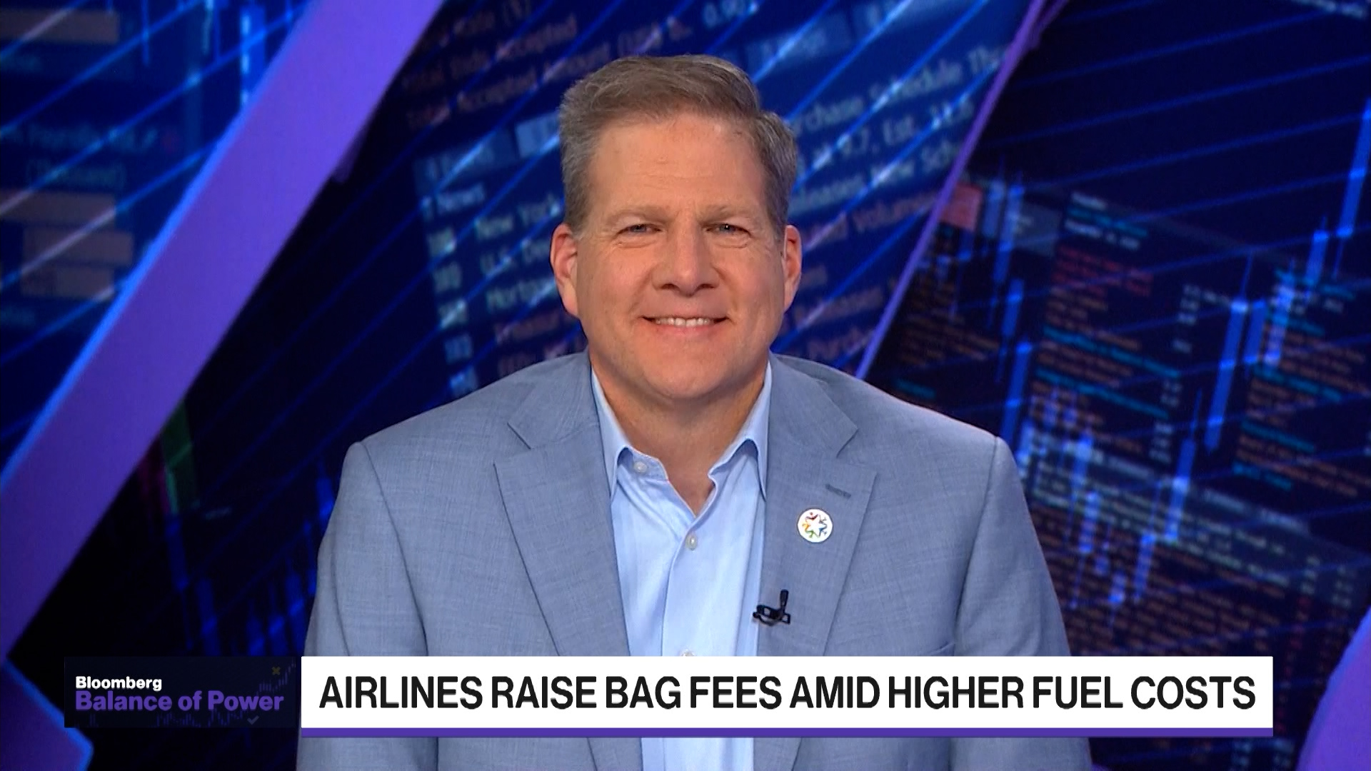 Airlines for America CEO Chris Sununu says it is “a little too early to tell” whether carriers will reverse higher bag fees or other fuel-related charges if Middle East tensions ease.