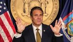 Andrew Cuomo&nbsp;speaks during a news conference in New York&nbsp;in&nbsp;2020.