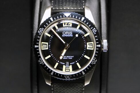 The Oris Diver Sixty-Five is the wrist-worn equivalent of tiki drinks on a speedboat.