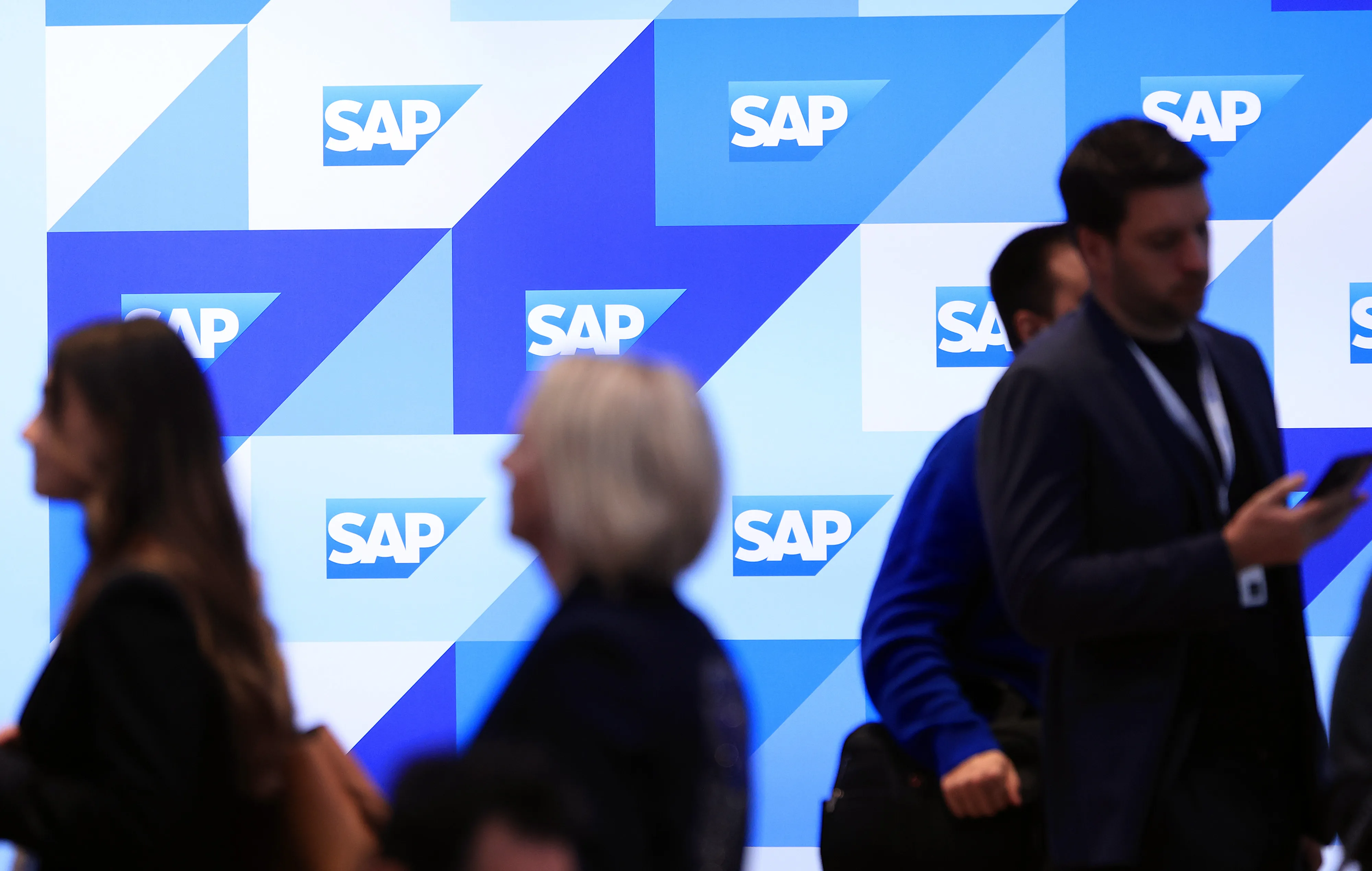 SAP says more than 90% of Fortune 500 companies use its solutions for financials, procurement or human resources.