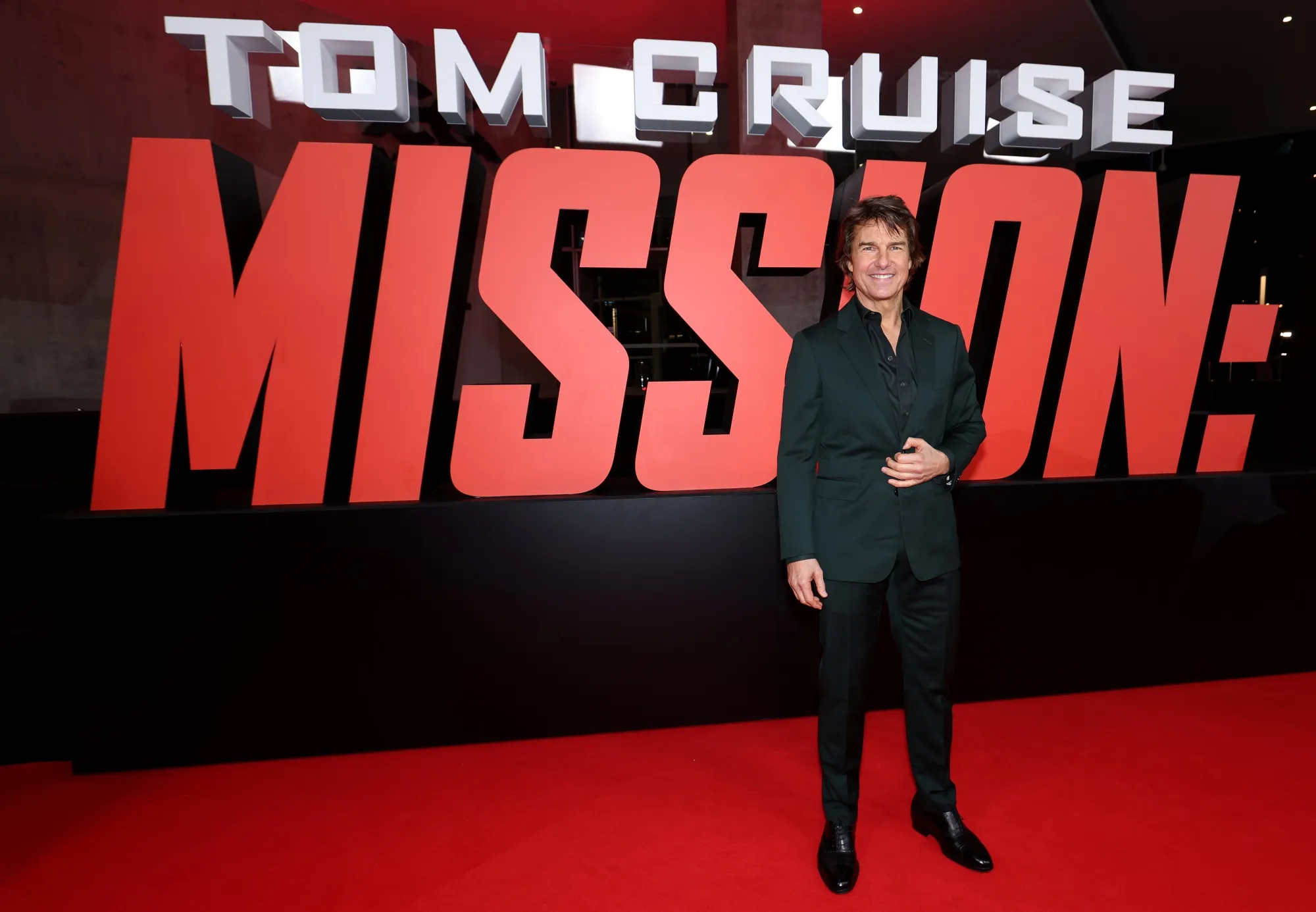Tom Cruise at the Australian Premiere of ‘Mission: Impossible - Dead Reckoning Part One’&nbsp;in Sydney, Australia, on July 3.