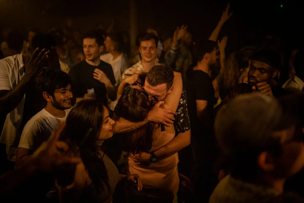 Hugging is allowed again. Oh wait.