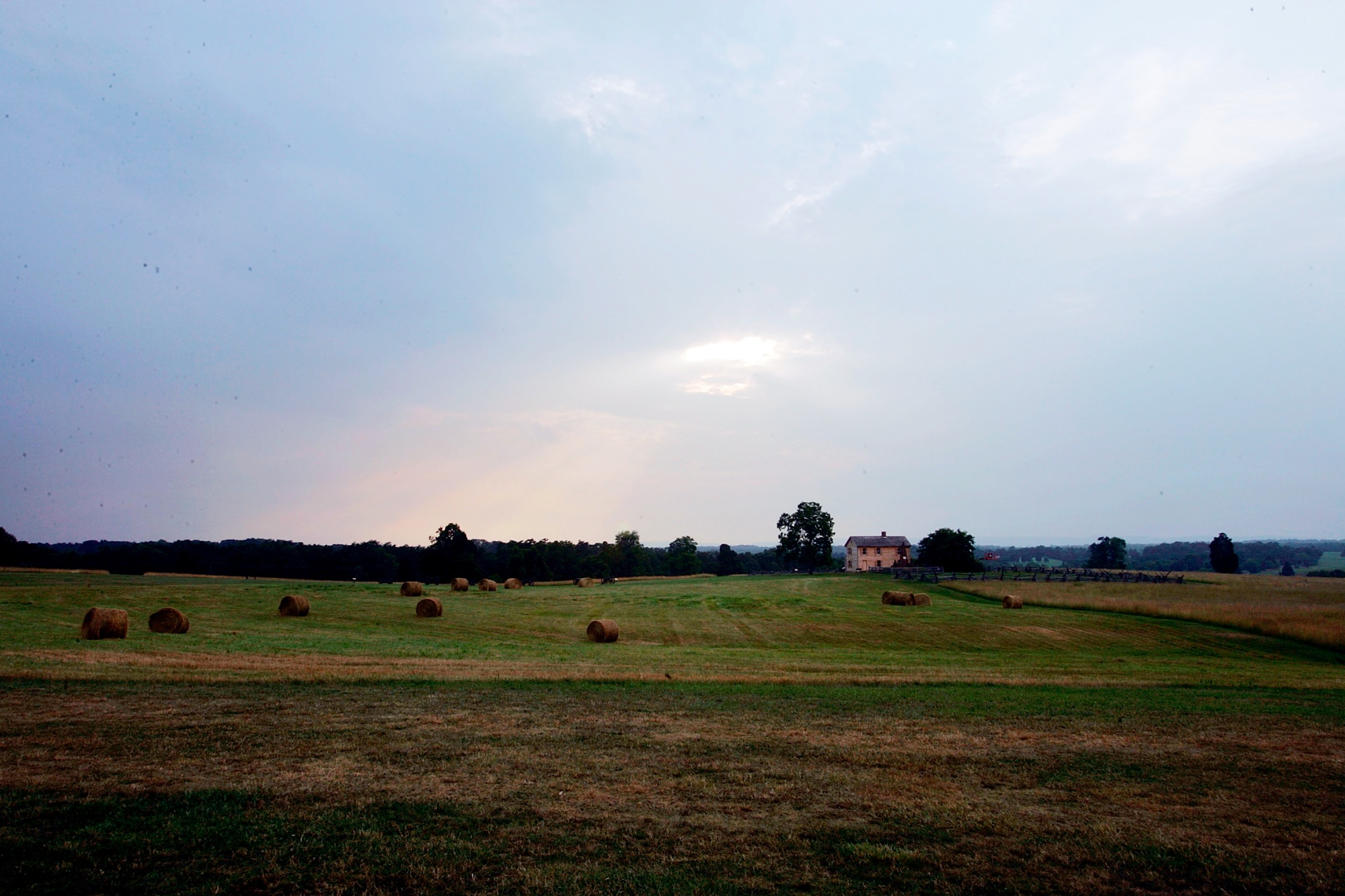 The Manassas National Battlefield Park in Manassas, Virginia.