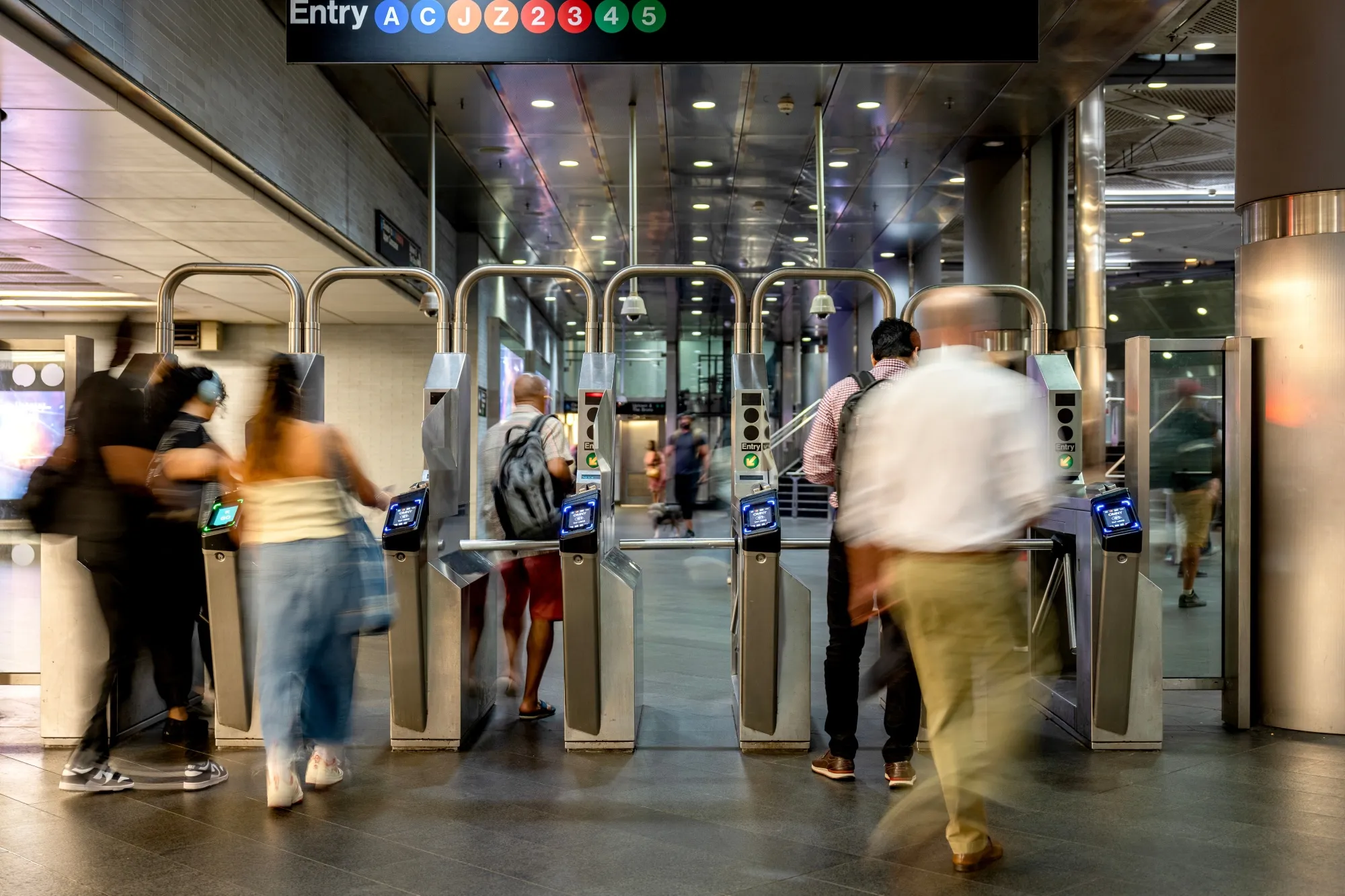 About half of bus riders skip paying and 14% of subway users scurry through open emergency exits or manipulate turn styles to avoid the fare.&nbsp;