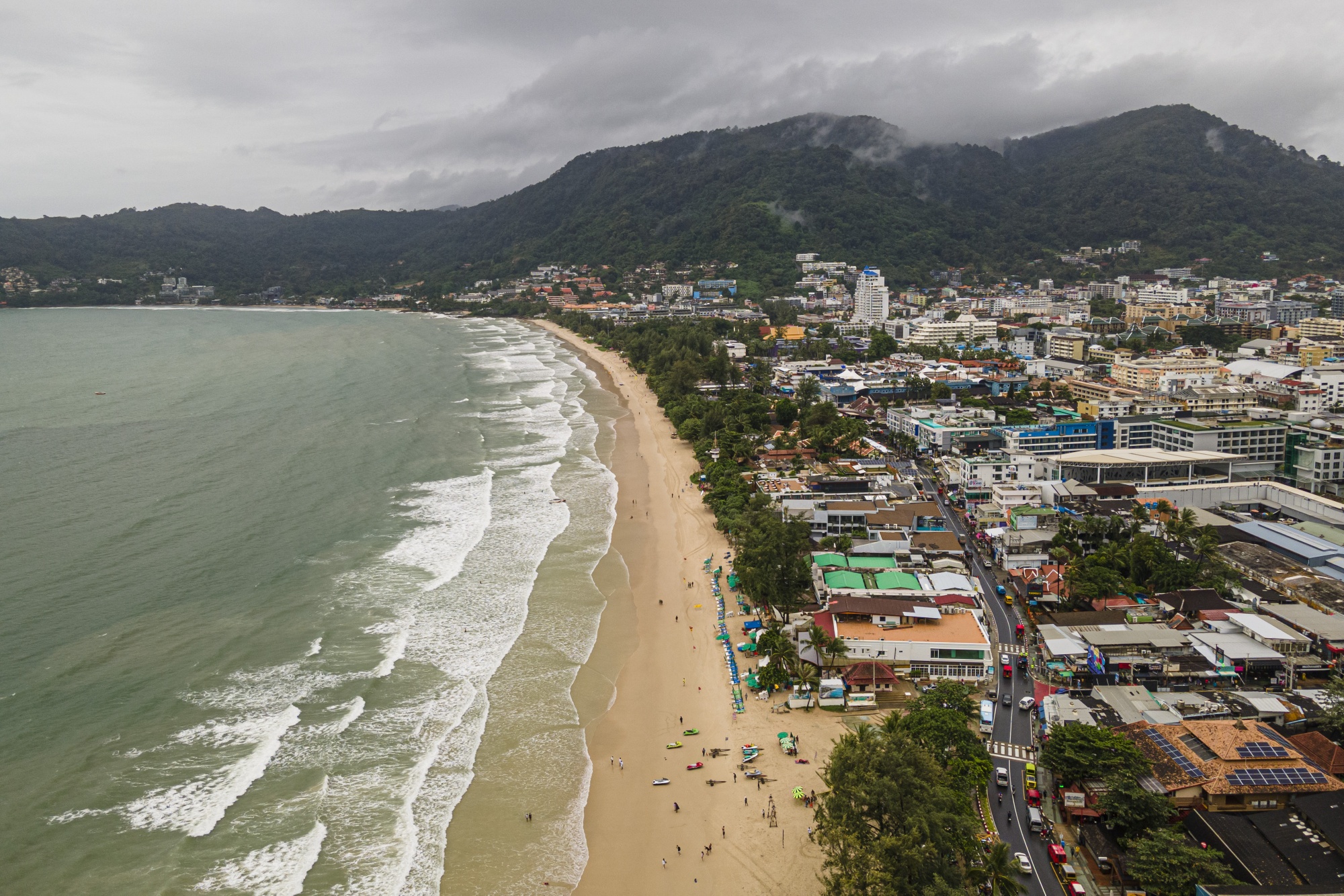 Tourists in Phuket as Thailand Lifts Emergency as Covid Declared Not Dangerous 