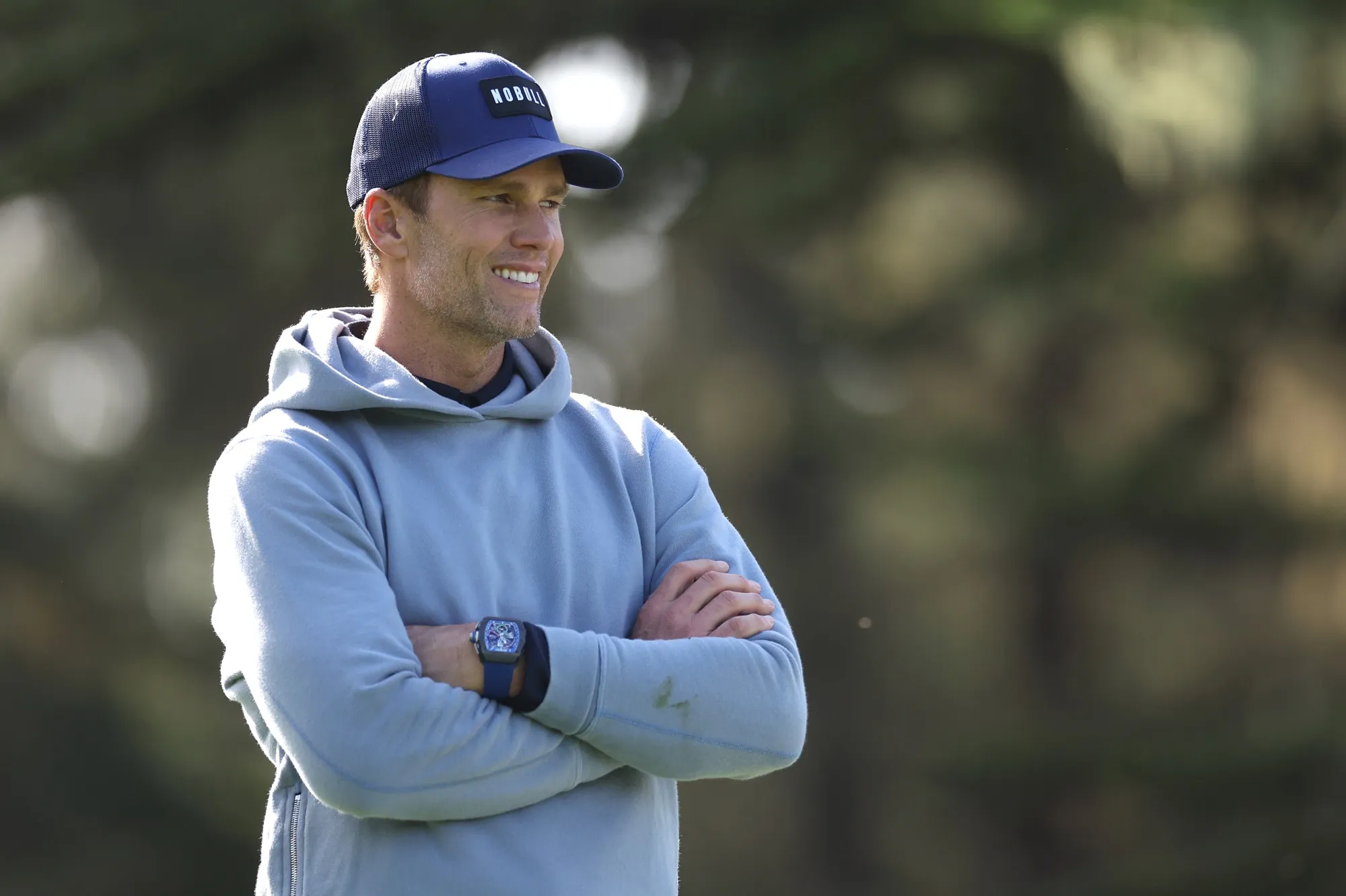 Tom Brady wearing a Richard Mille watch.