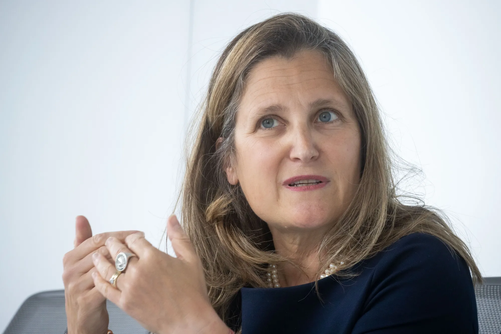 Chrystia Freeland, Canada’s finance minister.